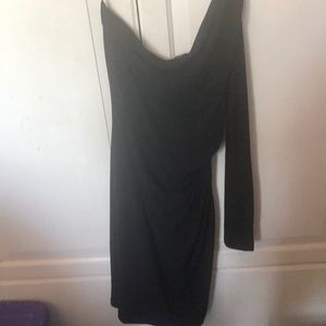 GUESS One Shoulder Mini Dress